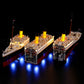 Briksmax Led Lighting Kit For Creator Titanic - Compatible With Lego 10294 Building Blocks Model- Not Include The Lego Set