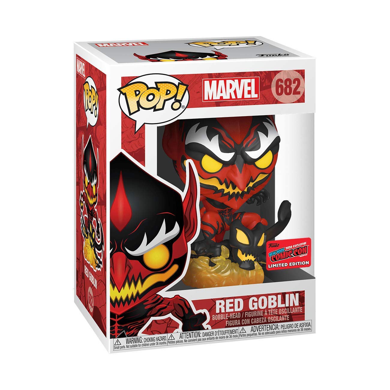 Marvel Funko Pop! Red Goblin #682 (Shared Exclusive)