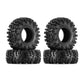 INJORA 1.3'' Wheel Tires - S5 Swamp Claw Mud Terrain Tires for TRX4M SCX24 1/18 1/24 RC Crawler Car (70 * 27mm)