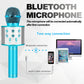 Bluetooth Karaoke Microphone Wireless: Portable Handheld Mic For Kids Adults Singing - Perfect For Christmas Birthday Holiday Pa