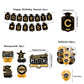 Graduation Decorations Class Of 2024,Gold Themed Graduation Decorations Set,Class Of 2024 Backdrop Banner,Graduation Hanging Swi