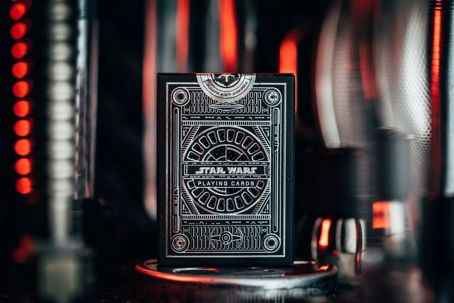 theory11 Star Wars Playing Cards - Dark Side Grey, Poker Size, FSC-Certified Paper, Model: STAR-WARS-BLACK-T11