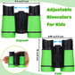 6 Pack Kids Binoculars Shock Proof Toy Binoculars Set For Age 6 Years Boys Girls Hunting Folding Small Telescope Birthday Gifts Bird Watching Educational Learning Camping Outdoor (Fresh Colors)