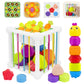 BYFWH Activity Cube Baby Toys 6 in 1 Montessori Learning Sensory Educational Toys for Toddlers 18-48 Months Educational Learning