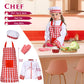 14Pcs Toddler Dress Up Clothes,Boys Dress Up Costumes For Play,Kids Dress Up Set With Firefighter,Construction Worker,Chef,Police Costume,Toddler Boy Toys Christmas Birthday Gifts For 3-6 Years Old