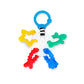 Baby Einstein Ocean Explorers Teether Toy, BPA-Free Plastic, 9.1"x6.5"x2.5", Ages 3 Months+, Sea of Sensory Design, Model 13158