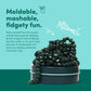 Speks Crags Ferrite Putty, 150+ Ferrite Stones In A Tin, Fidget Toy For Adults & Teens 14+, Desk Toy For Office, Christmas Gift, Holiday Stocking Stuffer, Stress Relief Present | Matte Jade, Small