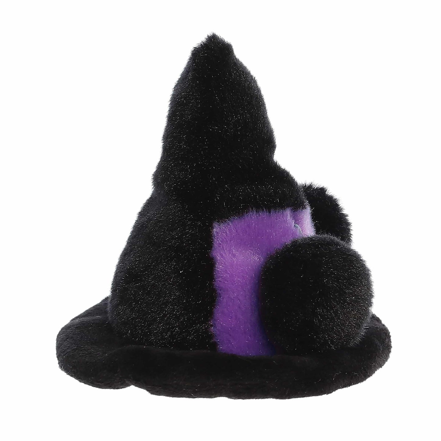 Aurora® Rowena Witch Hat™ Plush - Black, 4" Stuffed Animal - Collectible for Halloween - Fun Gift for Kids & Adults