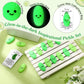 Wettarn Pickle Stress Balls - 30 Sets, Turquoise & Green, Mini Squeeze Balls for Office Appreciation Gifts - Model WAY-Wettarn-3770