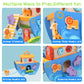 Tooysea Wooden Noah'S Ark Toy With Animal Shape Sorter,Baptism Gifts For 1 2 3 4 Years Old,Montessori Toys For Toddlers,Baptism Gifts For Boys And Girls,24 Months Babies