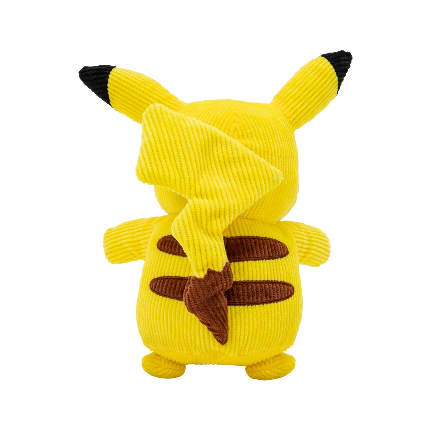 Pokèmon Pkw2389 Select Corduroy Pikachu Plush-8-Inch-Unique Fabric-Authentic Details, Multicolor