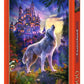 CASTORLAND 1000 Piece Jigsaw Puzzle  Wolf Castle  Fantasy Puzzle  Castle at Night  mature-themed Puzzle  Castorland C-104178-2