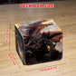 Sabermaster Card Deck Box Fits For Ygo Mtg,100+ Card Storage Box Trading Games Pu Leather Storage Premium Deck Case (Mtg Dragon)