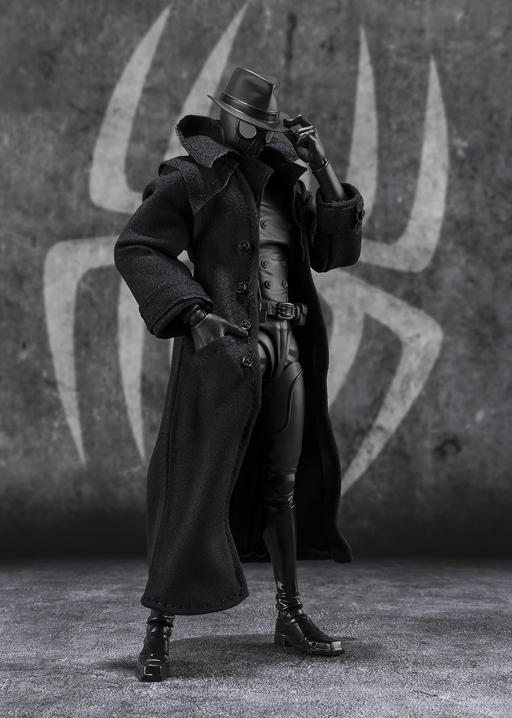 TAMASHII NATIONS S.H.Figuarts Spider-Man Noir & Spider-Ham Action Figure, Small, Polyvinyl Chloride, Model BAS67536
