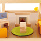 Hape Wooden Doll House Furniture Media Room Set