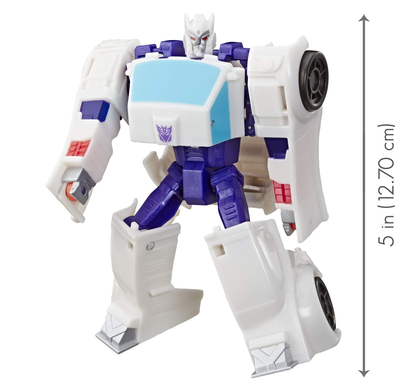 Transformers Toys Cyberverse Action Attackers Warrior Class Deadlock Action Figure – Repeatable Sneak Strike Action Attack – For Kids Ages 6 & Up, 5.4'