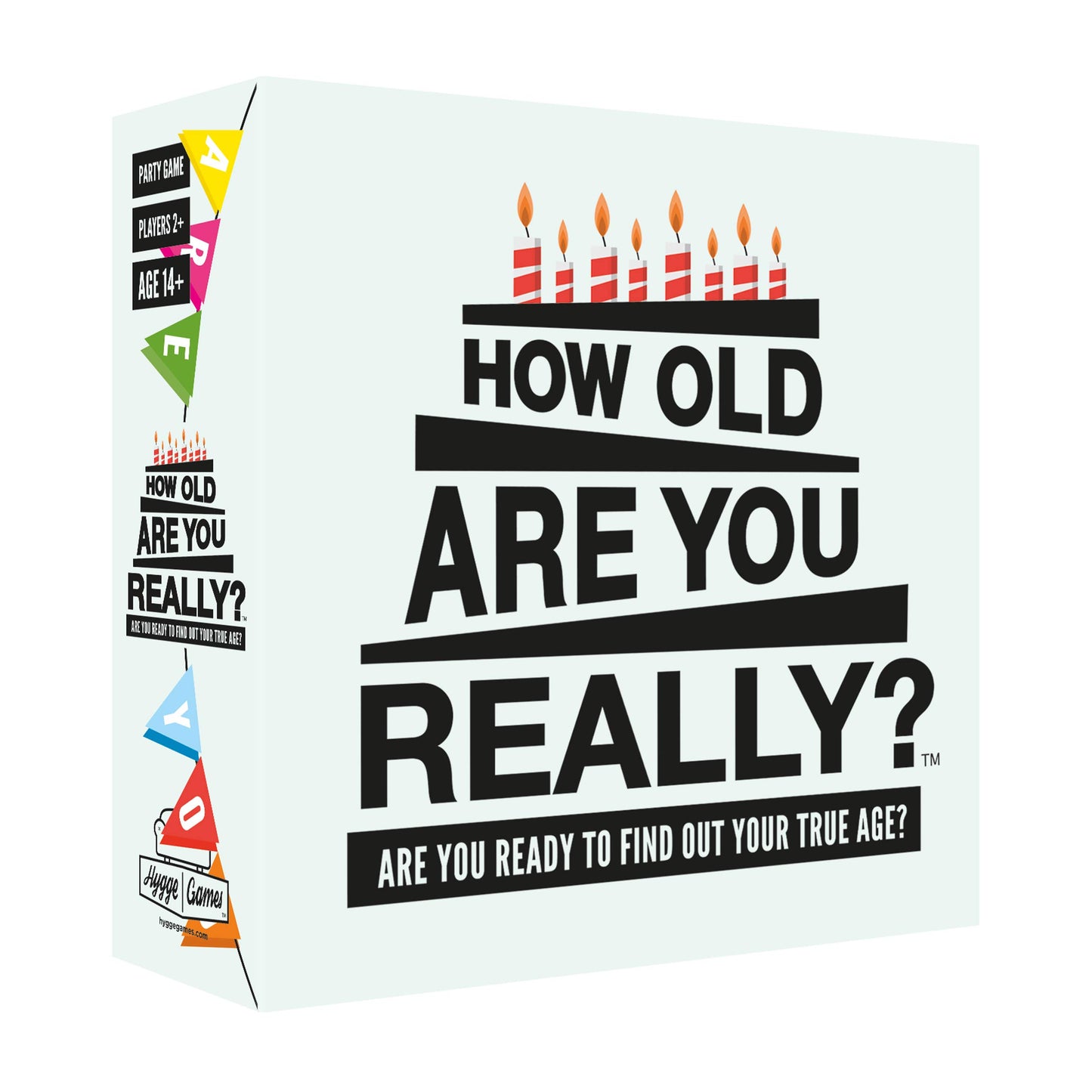 Hygge Games How Old Are You Really? Party Game - Mixed Color, Model 21101, Paper Material