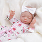 Babeside Lifelike Reborn Baby Dolls Beta- 12-Inch Baby Soft Body Realistic-Newborn Baby Dolls Full Vinyl Body Poseable Real Life Baby Dolls Girl Gift Box For Kids Age 3+