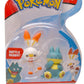 Pokemon New decorative replica blade and Shield Battle Action Figure 2 Pack - Munchlax and Scorbunny 2-Inch Figures