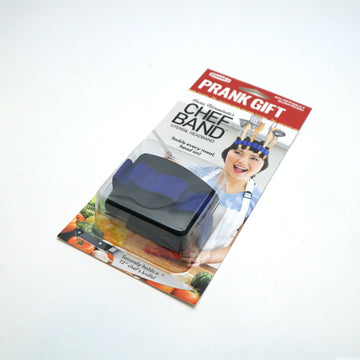 Prank-O Chef Band Prank Gift - Hilarious Gag Gift Idea For Comedy Lovers! Funny Wearable Chef Headband Gag Joke For Birthday, Stocking Stuffer, And More!