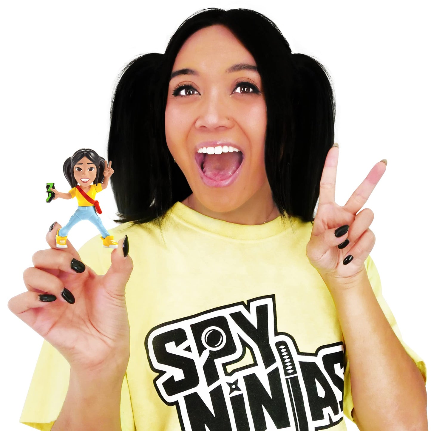 Spy Ninjas Collectible Figure 4-Pack - Chad, Multicolor, Plastic, Model 41130
