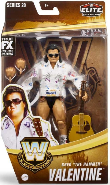 Wwe Wrestling Elite Collection Legends Series 20 Greg 'The Hammer' Valentine Action Figure
