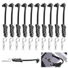 20pcs HobbyPark Universal 1/16 1/18 RC Car Body Clips and Pull Tabs Retainer Small R Pins for SCX24 TRX4M RC Vehicles Truck Bugg