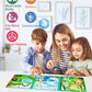 Magnetic Puzzles For Kids Ages 3-5, 3 In 1 Animal Magnet Jigsaw Puzzle Book For Toddlers, Car Airplane Road Trip Activities Toys