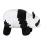 Jinx Minecraft Adventure Panda Plush Stuffed Toy, Black/White, 9.5' Long