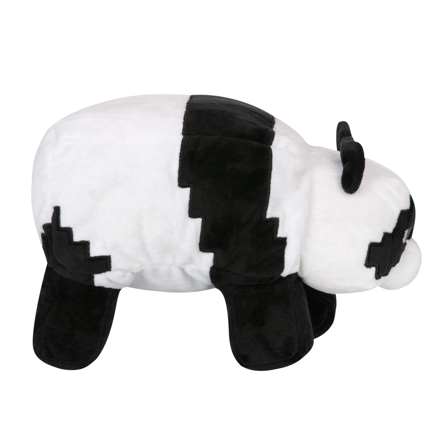 Jinx Minecraft Adventure Panda Plush Stuffed Toy, Black/White, 9.5' Long