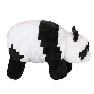 Jinx Minecraft Adventure Panda Plush Stuffed Toy, Black/White, 9.5' Long