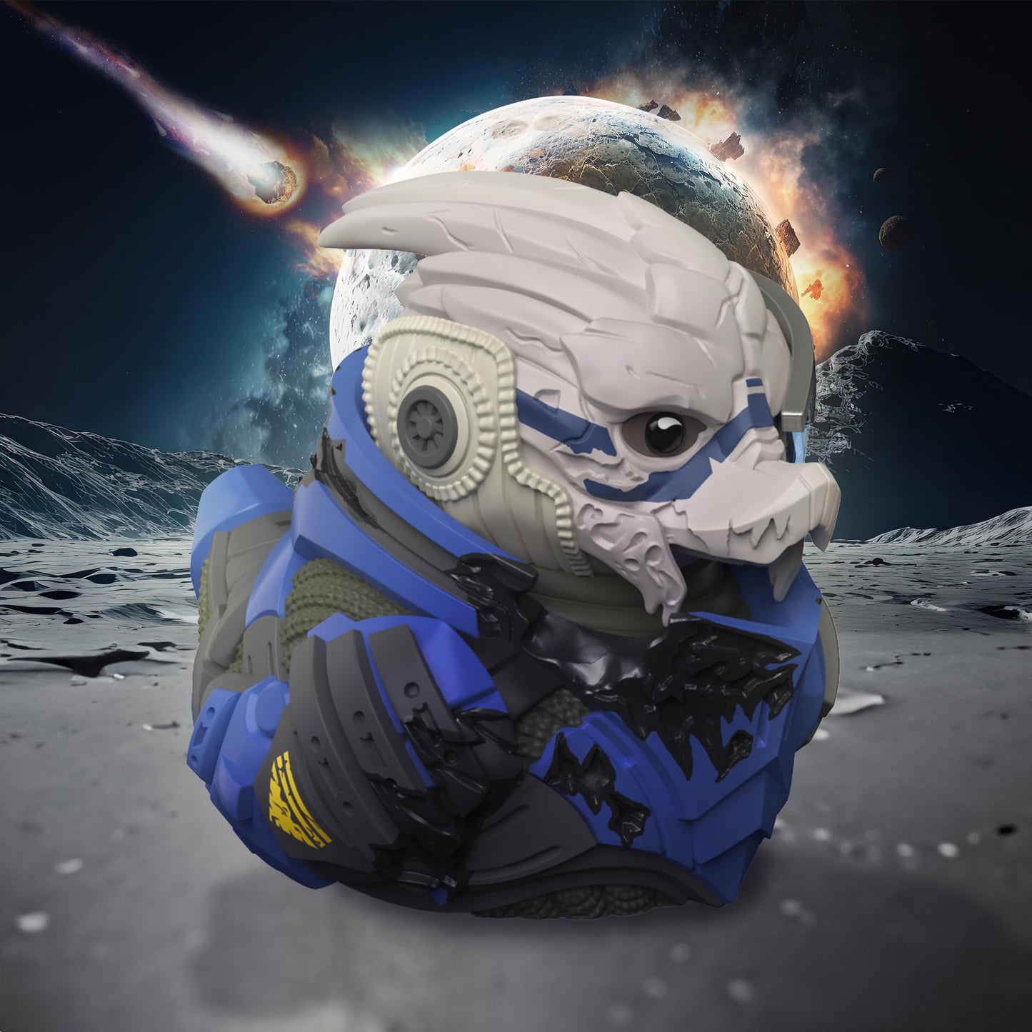 TUBBZ Boxed Edition Garrus Collectible Vinyl Rubber Duck Figure - Official Mass Effect Merchandise - Sci-Fi Action FPS Video Gam