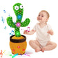 Ayeboovi Dancing Talking Cactus Baby Toy For Boys And Girls, Adjust Volume Singing Mimicking Cactus Toy Recording Repeating What You Say, Funny Cactus Toy With 120 Songs