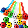 PullCrease 12 Pack Soccer Party Games Spoon Relay Race Toy Set for Teens Adults, Soccer Foam Ball and Spoon Race Game for Sports