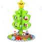 My First Christmas Tree For Kids, Toddler Christmas Tree Toy Set With Hanging Decorations Ornaments, Xmas Tree Skirt With Snowma