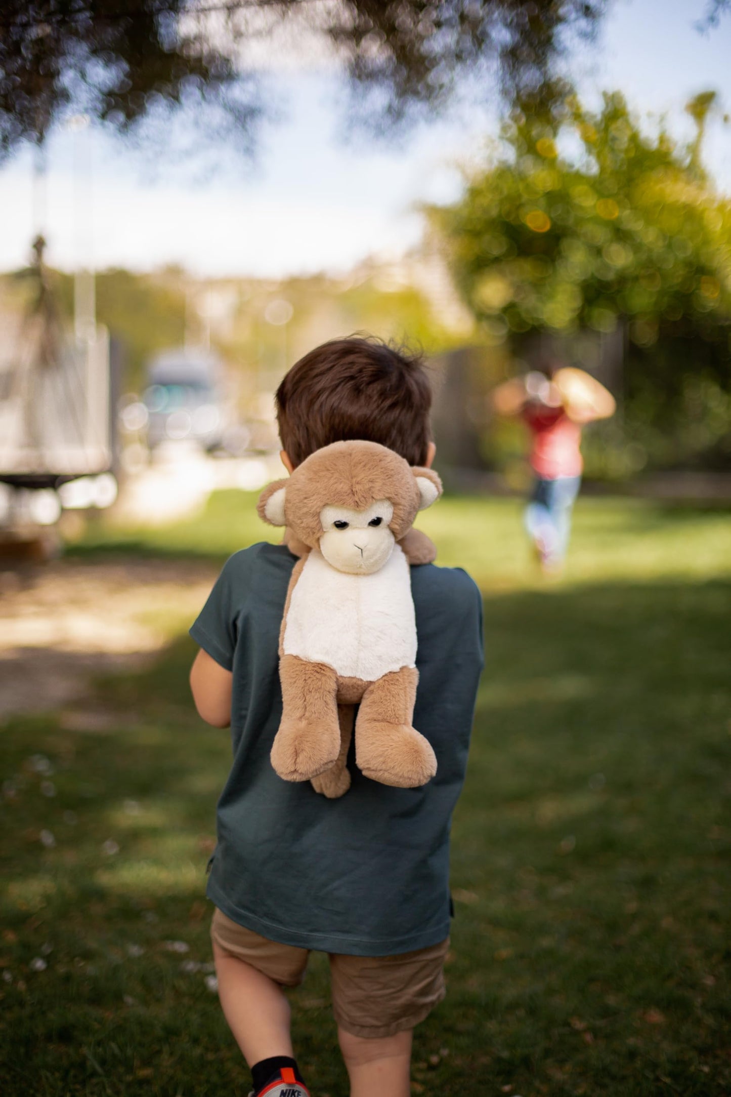 Worlds Softest Plush MoMo Monkey, Lushee, Large, 16 Stuffed Animal for Baby, Toddler, Kids, Adults - Soft, Huggable Stuffed Mon