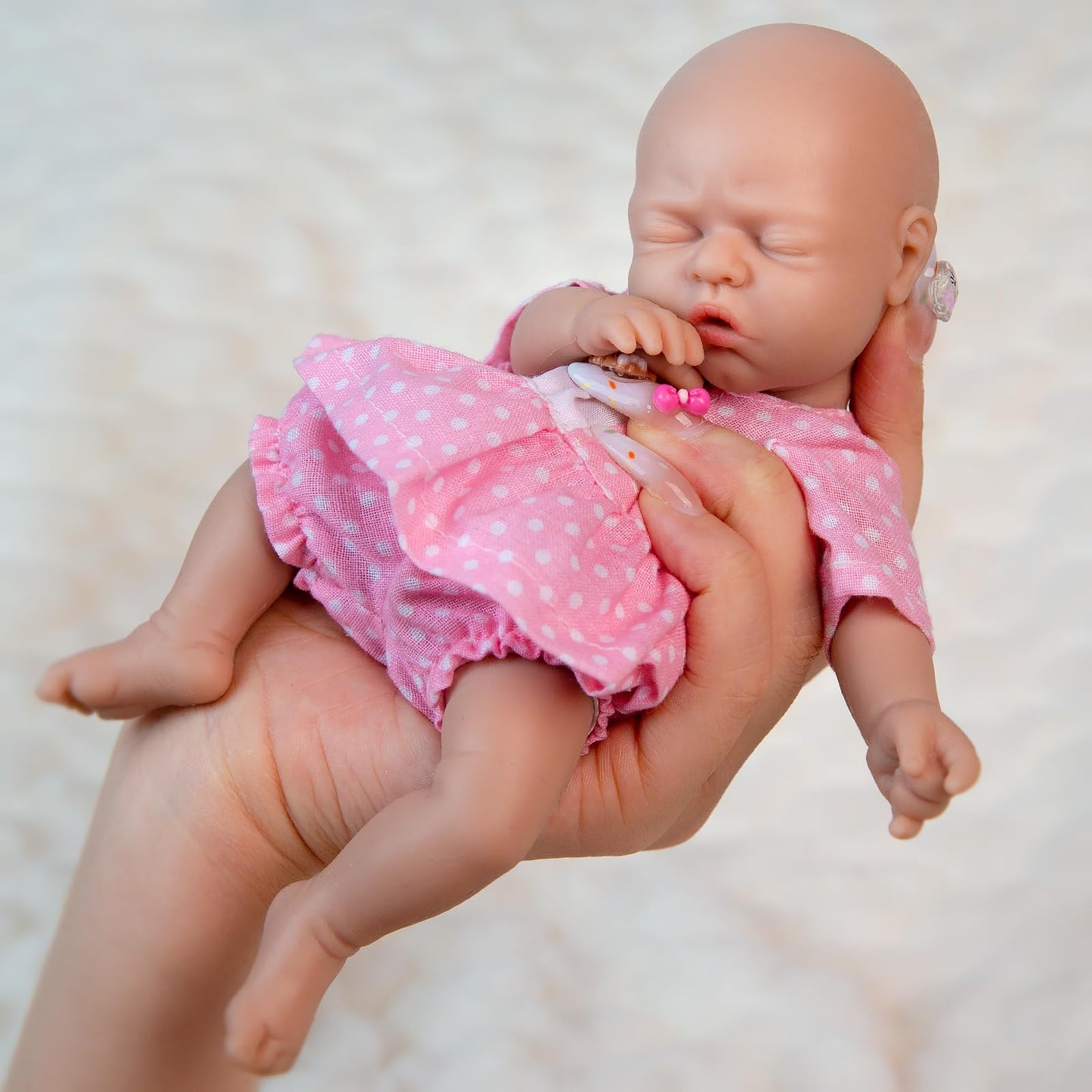 Vollence 14 inch Realistic Silicone Newborn Baby Doll - Boy