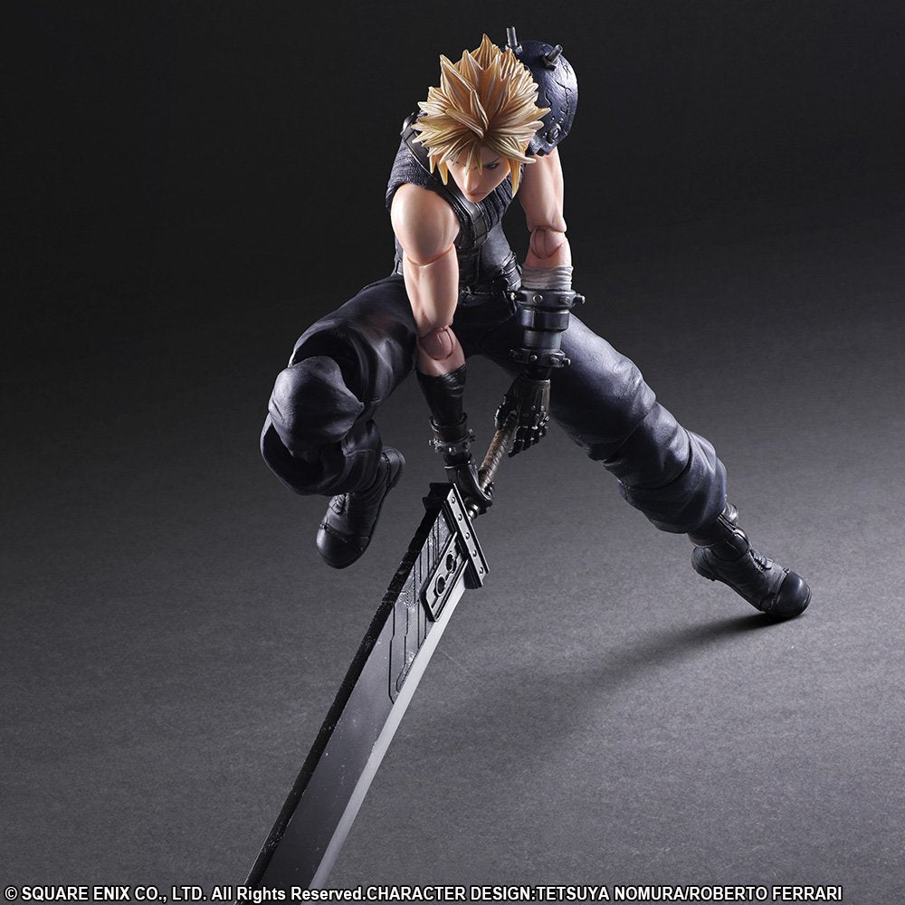 Square Enix Final Fantasy VII Remake Cloud Strife Play Arts Kai Action Figure