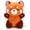 Riuhot Red Panda Stuffed Animal Cute Red Panda Plush Toy Panda Plushie Gift For Girlfriend Kids Birthday 13.7'' Red Panda Stuffe