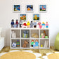 ONEST 17 Pieces Wooden Dollhouse Family Set Mini People Figures Sets Dollhouse Dolls Wooden Doll Family Pretend Play Figures Acc