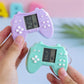 Vlmazlm Retro Classic Game Console Pendant Keychain - Playable Miniature Handheld Game, Middle Size, Q5 Plastic, Gift Item