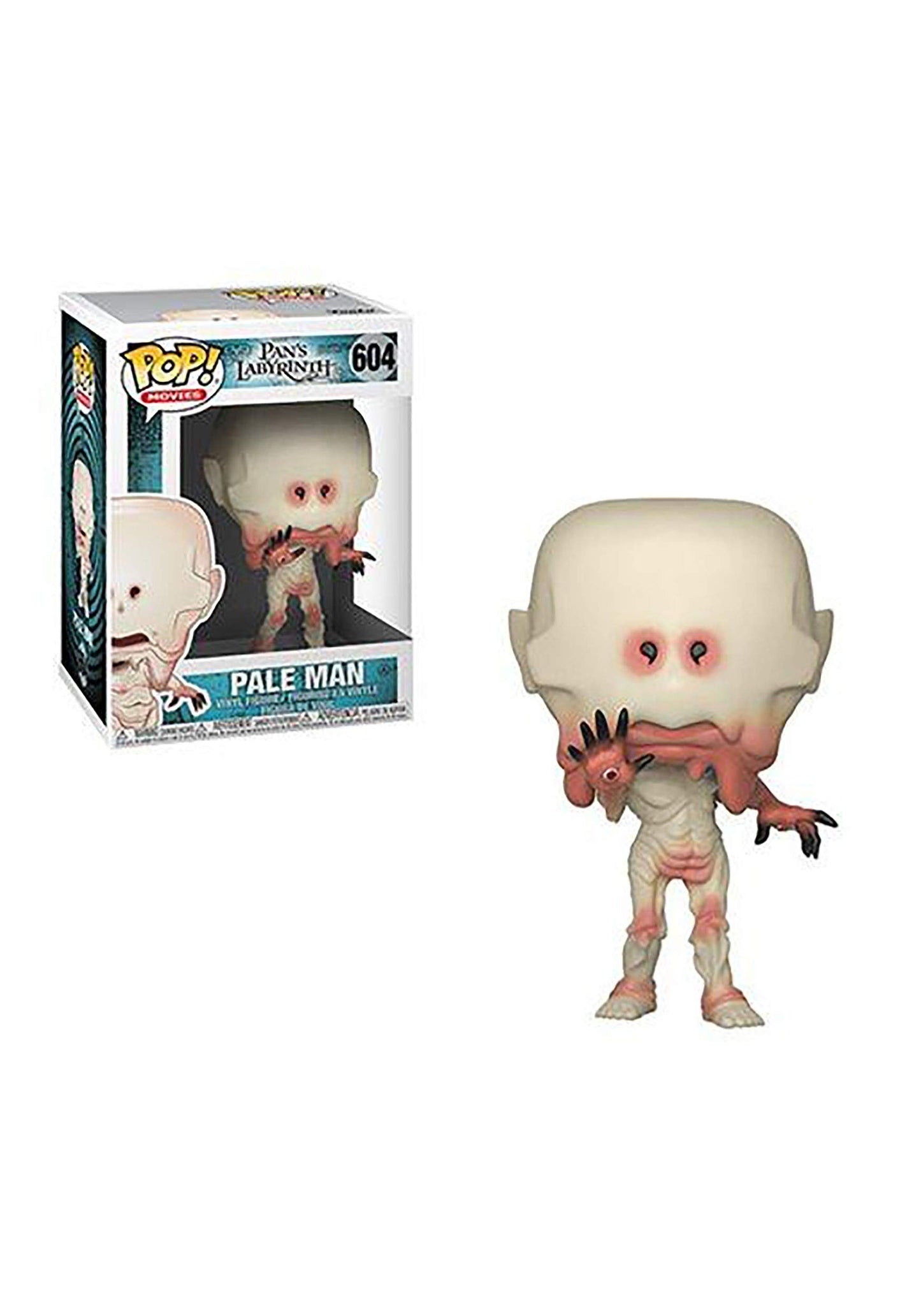 Funko Pop! Horror Pale Man Collectible Figure, 3.75" Vinyl, Multicolor, Model 32317
