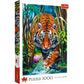 Trefl 1000 Piece Jigsaw Puzzle, Grasping Tiger, Jungle Cats, Wild Animals, Adult Puzzles, Trefl 10528