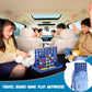 Pedolini 4 in a Row Connect Game - Travel Board Game, Medium Size, 9.4"x6.8", Plastic, Model GBEAR-4ROW-BLUE