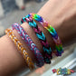Rainbow Loom® Treasure Box Sparkle Edition, 8,000 Rubber Bands In 8 Different Sparkly Colors, And A Bonus Of 2 Happy Looms, Great Activities For Boys And Girls 7+