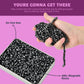 Lcvuuk Ferrite Putty Rocks,Black More Than 600 Weak Magnetic Smooth Ferrite Pebbles, Desk Toys And Time-Killer For Adults