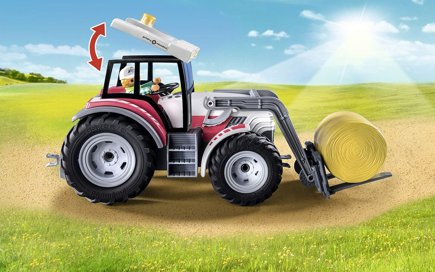 Playmobil Large Tractor With Accessories