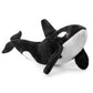 Zhongxin Made Large Orca Plush Toy - Realistic Orca Stuffed Animals 29In, Soft Ocean Sea Creatures Orca Sharks Plush Toy Gift Collection For Kids