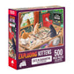 Cats In Quarantine Jigsaw Puzzle By Exploding Kittens - 500 Pieces, Ideal For Adults, Teens, And Kids - A Funny And Artistic Cat-Themed Puzzle