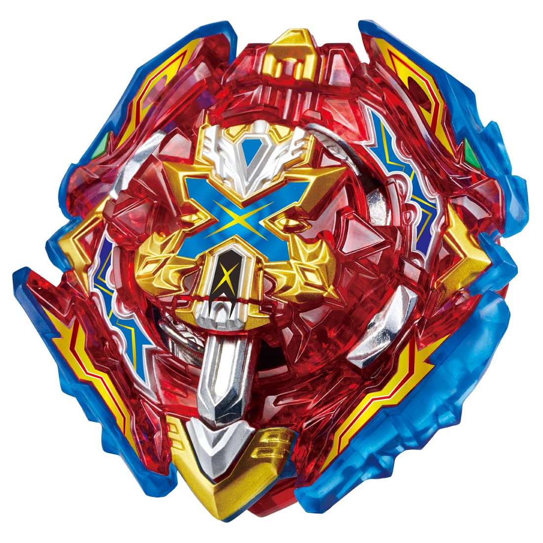 Takara Tomy B-200 Burst Ultimate Starter Gyphoid Excalibur .Xn.Sw'-1 + Booster Gatling Dragon .Kr.cm'-10 + Bay Random Stickers